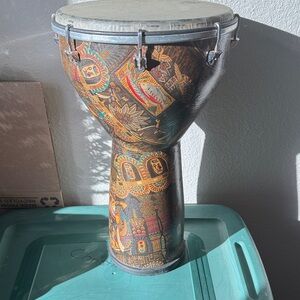 Colorful Djembe Drum